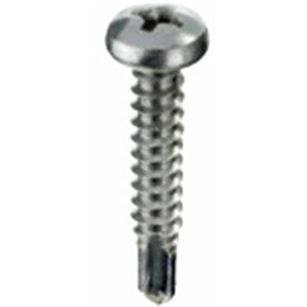 TORNILLO ROSCA CHAPA GALVANIZADO CABEZA REDONDA DIN7504M 4,8x38mm 6UD