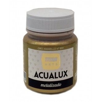 ACUALUX METALIZADO 859 ORO METALIZADO 100 ML