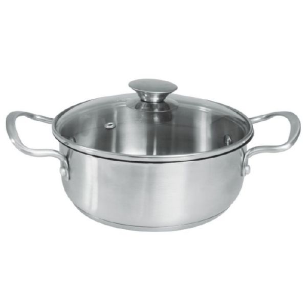 CACEROLA ACERO INOX 18 CM 20526 (C)