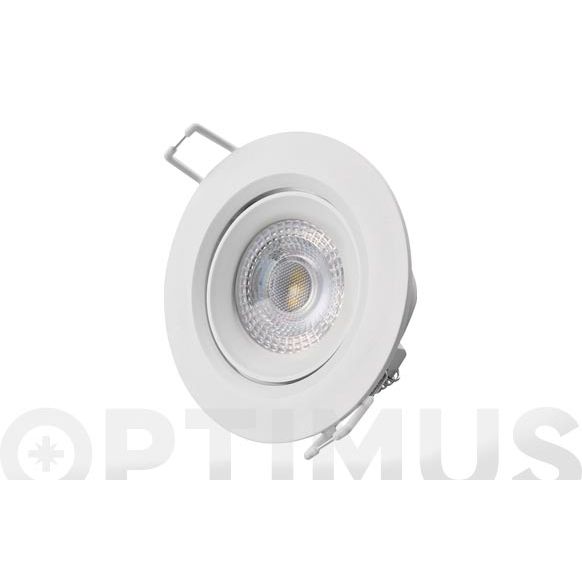 DOWNLIGHT LED DE EMPOTRAR Ø7,4CM 380LM BLANCO 5W 6400K