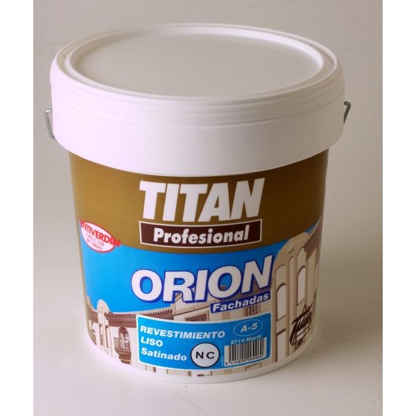 PLASTICO FACHAD.TITAN A-4 6756 MARRON  4 LT