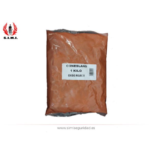 TIERRAS OXIDO ROJO 31-M  1 KG R-0135