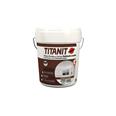 PINTURA PLASTICA INTERIOR EXTERIOR TITANIT SATINADO 750 ML BLANCO