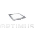 DOWNLIGHT LED EMPOTRAR CUADRADO PLATA 18W 1600LM NEUTRA (4000K)